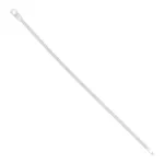 Opaska zaciskowa z otworem - OZOb-5/300, biała, dł. 300mm (50szt.) biały