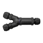 Złączka Kablowa Trójnik SPNTY 355, 5P, 5x1.5-4.0, 250V, 24A, IP68 czarny