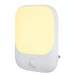Lampka nocna LED 0,5 W 2700 K z czujnikiem zmierzchowym i PIR, auto/on/off