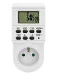 Programator do gniazda 230 V cyfrowy 7-dniowy 16A 3500W