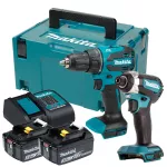 MAKITA ZESTAW COMBO 18V DLX2535SJ (DDF490, DTD153) 2x3,0Ah MP