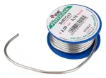 Spoiwo lutownicze 97% Sn, 3% Cu, drut 2.5 mm, 100 g
