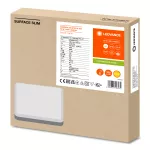 Oprawa ścienna SURFACE SLIM SQ S 350 P 35W 830 IP65 EUELEDV