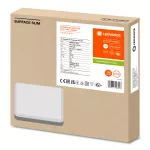 Oprawa ścienna SURFACE SLIM SQ 350 P 35W 840 IP65 EUE LEDV