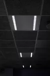 Oprawa PANEL LOUVER 600 V 27.5W 840 U16 BK DALI