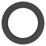 Wymienny pierścień DOWNLIGHT COMFORT EXCHANGEABLE RING D100 BK