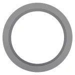 Wymienny pierścień DOWNLIGHT COMFORT EXCHANGEABLE RING D150 GY