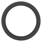 Pierścień DOWNLIGHT COMFORT EXTENSION RING D190 BK