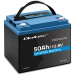 Qoltec Akumulator LiFePO4 Litowo-Żelazowo-Fosforanowy | 12.8V | 50Ah | 640Wh| BMS