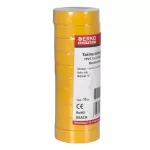 TPVC_15-10-ZOLTA/1 Taśma izolacyjna 15/10 ŻÓŁTA 10 szt.