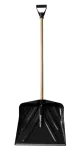 ŁOPATA DO ŚNIEGU CZARNA  43,5cm