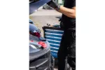 Szafka warsztatowa 7 szuflad z drzwiczkami bocznymi