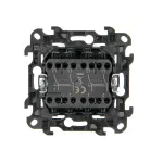 Simon 24 WS24P-2430252-030 Łącznik krzyżowy podwójny bez piktogramu (moduł) 10 AX, 250 V~, szybkozłącza; biały