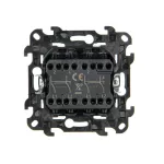 Simon 24 WS24P-2431252-030 Łącznik krzyżowy podwójny (moduł) 10 AX, 250 V~, szybkozłącza; biały