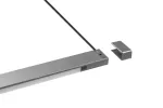 OPRAWA CLARI UV 963mm, SZAFKA 100cm, CZUJNIK ZBIŻENIOWY 2S, +UVC, DC12V, 7,2W, 460lm, 4000K, ANTRACYT