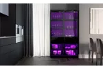 OPRAWA CLARI UV 463mm, SZAFKA 50cm, CZUJNIK ZBIŻENIOWY 1S, +UVC, DC12V, 3,5W, 224lm, 3000K, ANTRACYT