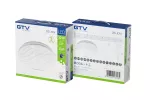 PLAFONIERA DELION LED, Ø375mm, 4000K, 32W, 2560lm, AC220-240V, 50/60 Hz, PF>0,9, IP44, BIAŁA, 3y