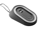 OPRAWA ELIPSO Z CZUJNIKIEM RUCHU, USB A+C, DC12V, 2.5W, 80lm, 4000K, PC, ŚCIEMNIALNA, CZARNY