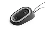 OPRAWA ELIPSO Z CZUJNIKIEM RUCHU, USB A+C, DC12V, 2.5W, 80lm, 4000K, PC, ŚCIEMNIALNA, CZARNY