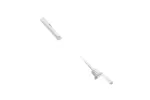 KABEL ZASILAJĄCY Z WTYCZKĄ, Z WŁĄCZNIKIEM, 1,5m, BIAŁY, 2x0,5mm2