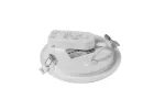 OPRAWA DOWNLIGHT MAXIS, LED, 9W, 720lm, CCT, AC220-240V, IP44, WPUSZCZANA, OKRĄGŁA, BIAŁY