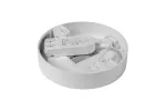 OPRAWA DOWNLIGHT MAXIS, LED, 9W, 720lm, CCT, AC220-240V, IP44, WPUSZCZANA, OKRĄGŁA, BIAŁY
