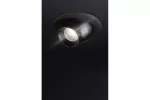 OPRAWA LED POINT REGULOWANA, 12V DC, 1.2W, 1x3030 LED, 3000K, CZARNA, PRZEWÓD 1,5m