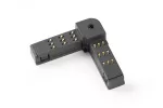 ZŁĄCZKA TRACKO 90° TYP L, DC24V, 5A, ANTRACYT