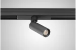 REFLEKTOR TRACKO ROUND 1, DC24V, 1W, 1x3030 LED, IP20, 4000K, ALUMINIUM/PC, CZARNY