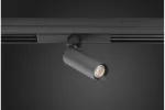 REFLEKTOR TRACKO ROUND 1, DC24V, 1W, 1x3030 LED, IP20, 4000K, ALUMINIUM/PC, CZARNY