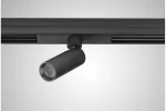REFLEKTOR TRACKO ROUND 1, DC24V, 1W, 1x3030 LED, IP20, 4000K, ALUMINIUM/PC, CZARNY