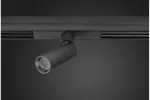 REFLEKTOR TRACKO ROUND 1, DC24V, 1W, 1x3030 LED, IP20, 4000K, ALUMINIUM/PC, CZARNY