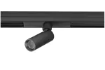REFLEKTOR TRACKO ROUND 1, DC24V, 1W, 1x3030 LED, IP20, 3000K, ALUMINIUM/PC, CZARNY