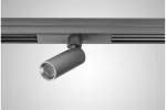 REFLEKTOR TRACKO ROUND 1, DC24V, 1W, 1x3030 LED, IP20, 3000K, ALUMINIUM/PC, ANTRACYT