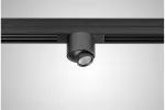 REFLEKTOR TRACKO ROUND 2, DC24V, 1W, 1x3030 LED, IP20, 4000K, ALUMINIUM/PC, CZARNY