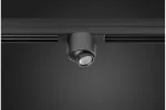 REFLEKTOR TRACKO ROUND 2, DC24V, 1W, 1x3030 LED, IP20, 3000K, ALUMINIUM/PC, CZARNY