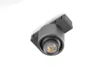 REFLEKTOR TRACKO ROUND 2, DC24V, 1W, 1x3030 LED, IP20, 3000K, ALUMINIUM/PC, ANTRACYT