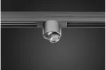 REFLEKTOR TRACKO ROUND 2, DC24V, 1W, 1x3030 LED, IP20, 3000K, ALUMINIUM/PC, ANTRACYT