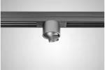 REFLEKTOR TRACKO ROUND 2, DC24V, 1W, 1x3030 LED, IP20, 3000K, ALUMINIUM/PC, ANTRACYT