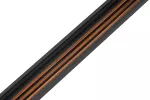 SZYNOPRZEWÓD TRACKO 1m, DC24V, 5A, ALUMINIUM/PC/MIEDŹ, CZARNY