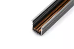 SZYNOPRZEWÓD TRACKO 1m, DC24V, 5A, ALUMINIUM/PC/MIEDŹ, ANTRACYT