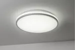 PLAFONIERA TULA LED, Ø350mm, 4000K, 24W, 1680lm, AC220-240V, 50/60 Hz, PF>0,5, IP44, SZARA, 3y