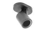 OPRAWA SUFITOWA BLINK II, max. 250V, 50/60 Hz, GU10, max. 20W, IP20, POJEDYNCZA, CZARNA