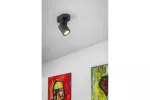 OPRAWA SUFITOWA BLINK II, max. 250V, 50/60 Hz, GU10, max. 20W, IP20, POJEDYNCZA, CZARNA
