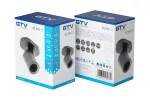 OPRAWA SUFITOWA BLINK II, max. 250V, 50/60 Hz, GU10, max. 20W, IP20, POJEDYNCZA, CZARNA
