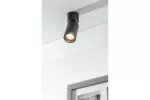 OPRAWA SUFITOWA FARGO MINI 2, ALUMINIUM, 56x150mm, IP20, max 20W, OKRĄGŁA, CZARNA