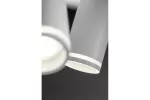 OPRAWA SUFITOWA SOLIS, 55x100mm, max.250V, IP20, 2*GU10, max. 50W, OKRĄGŁA, BIAŁA