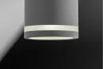 OPRAWA SUFITOWA SOLIS, 55x100mm, max.250V, IP20, 3*GU10, max. 50W, OKRĄGŁA, BIAŁA