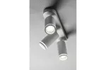 OPRAWA SUFITOWA SOLIS, 55x100mm, max.250V, IP20, 3*GU10, max. 50W, OKRĄGŁA, BIAŁA