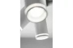 OPRAWA SUFITOWA SOLIS, 55x100mm, max.250V, IP20, 3*GU10, max. 50W, OKRĄGŁA, BIAŁA